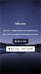 Mobile Screenshot of ixle.com